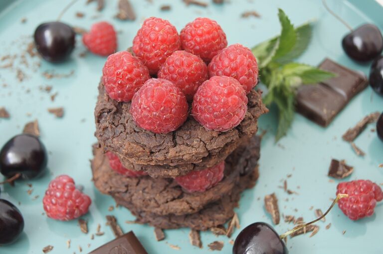 Ciasteczka brownie z fasoli