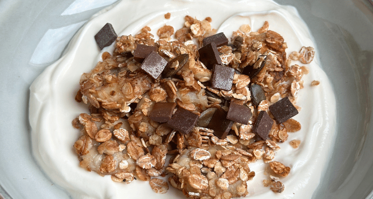 domowa granola z patelni