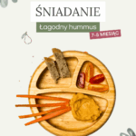 łagodny hummus dla niemowlaka