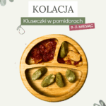 kluski ze szpinakiem i tofu dla niemowlaka