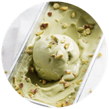 domowe lody pistacjowe