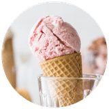 lody truskawkowe