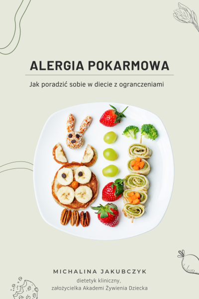 Okładka ebook alergia pokarmowa jak radzic sobie w diecie z ogarniczeniami